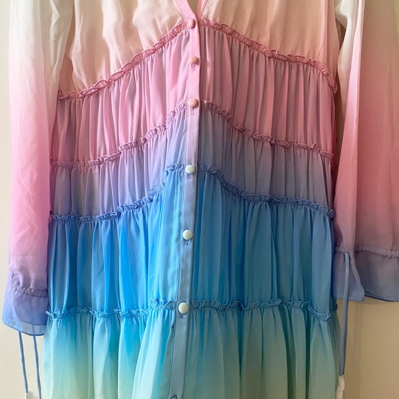 Rococo Sand Ciel Rainbow dress size med - Picture 7 of 10